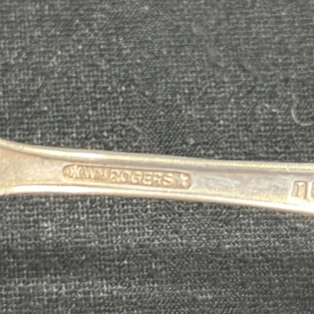 Vintage‎ William Rogers IS Silverplate Lady Fair Pierced Cake/Pie Server Silver